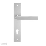 دستگیره پلاک نقره ای مات (ساتن) اچ تی ان (HTN) مدل 3500