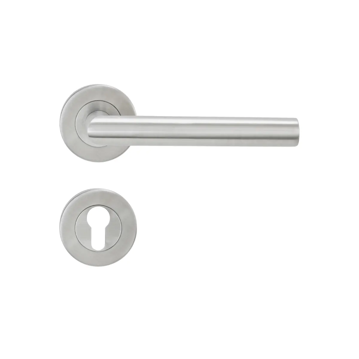 دستگیره بیمارستانی نقره ای مات(سیلور) اچ تی ان (HTN) مدل SS1500R